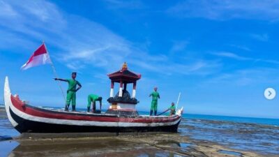 Pendaratan Ekspedisi Pejuang Bali ke Jawa Diperingati di Yeh Kuning