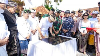 Monumen I Gusti Ngurah Rai Diresmikan di Carangsari
